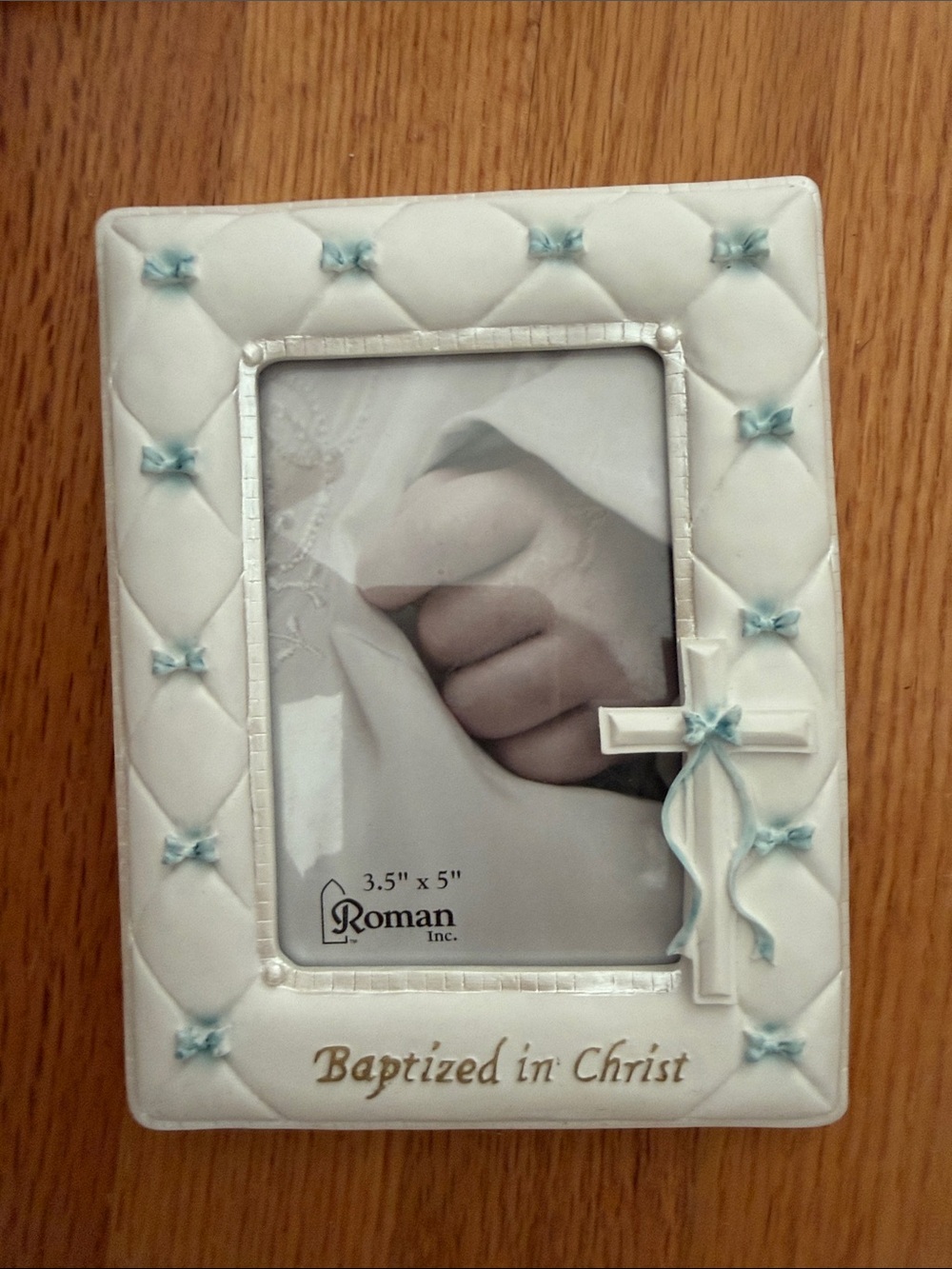 Baptized in Christ Picture Frame